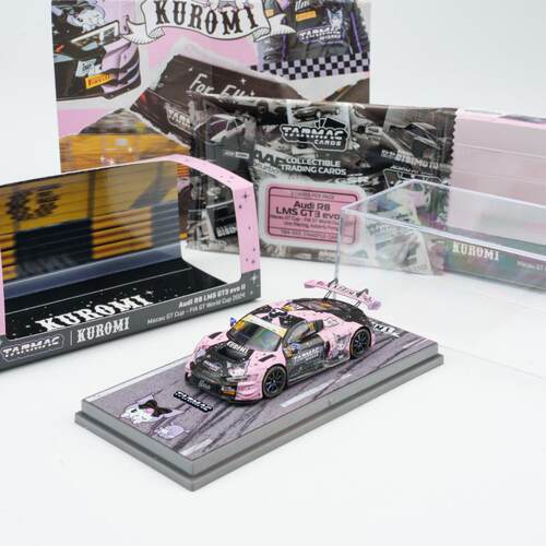 TW Tarmac 1:64奥迪R8 LMS GT3 EVO II库洛米10#30#澳门赛车模型 - 图0