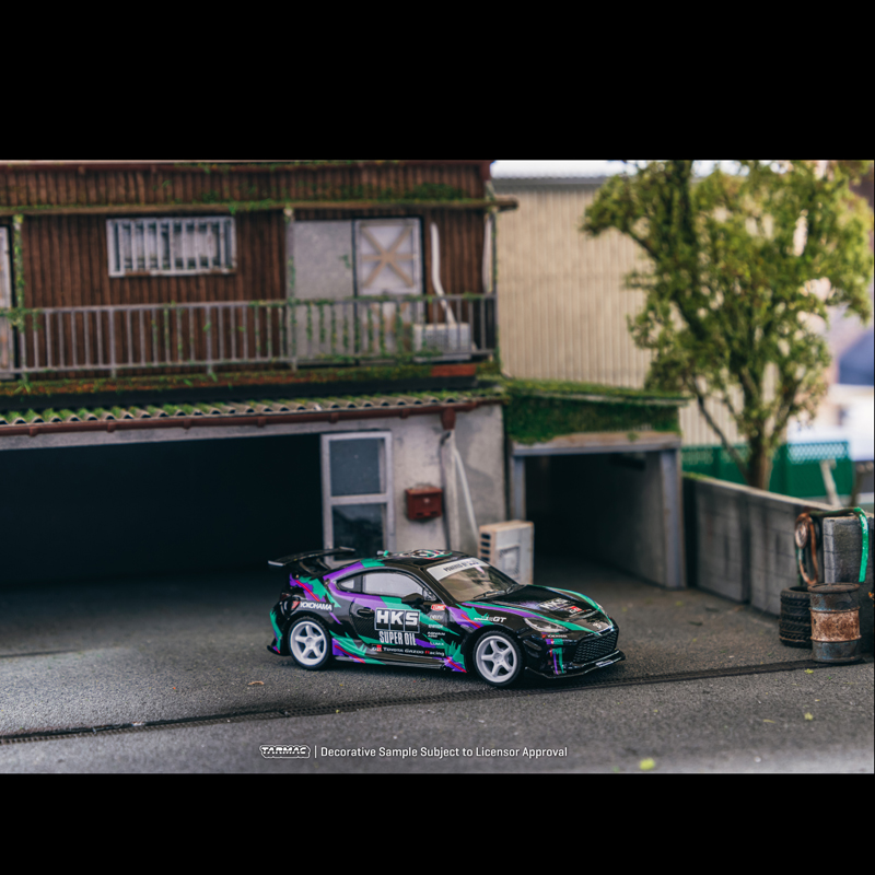 TW Tarmac Works 1:64丰田HKS Toyota GR86 GT86合金汽车模型 - 图0