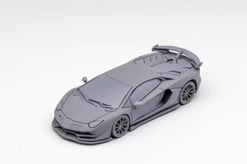 EVA 1:64兰博基尼 埃文塔多Aventador SVJ大牛LP770-4汽车模型 - 图3