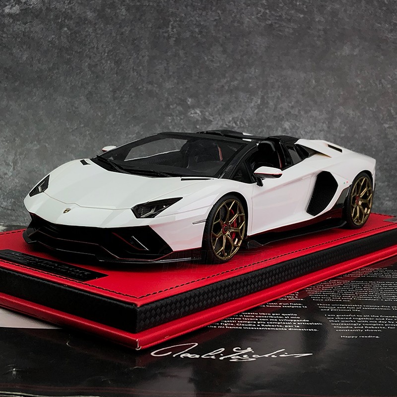 现货MR 1:18兰博基尼Aventador大牛Ultimae LP780-4敞篷汽车模型-图2