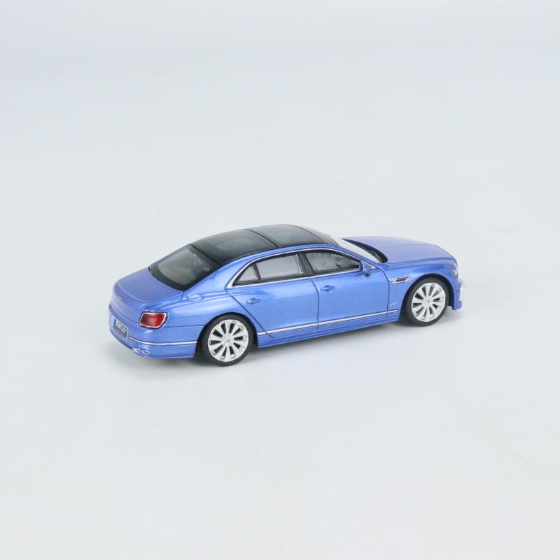 现货MINI GT 1:64宾利 飞驰Bentley Flying Spur蓝色新款汽车模型 - 图1