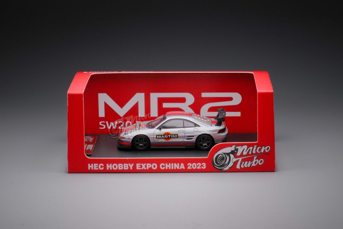 MT HEC展会限定MicroTurbo 1:64丰田MR2 SW20马天尼 改装汽车模型 - 图1