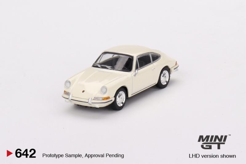 现货MINI GT 1:64保时捷901 Porsche超跑1963米色911合金汽车模型 - 图0