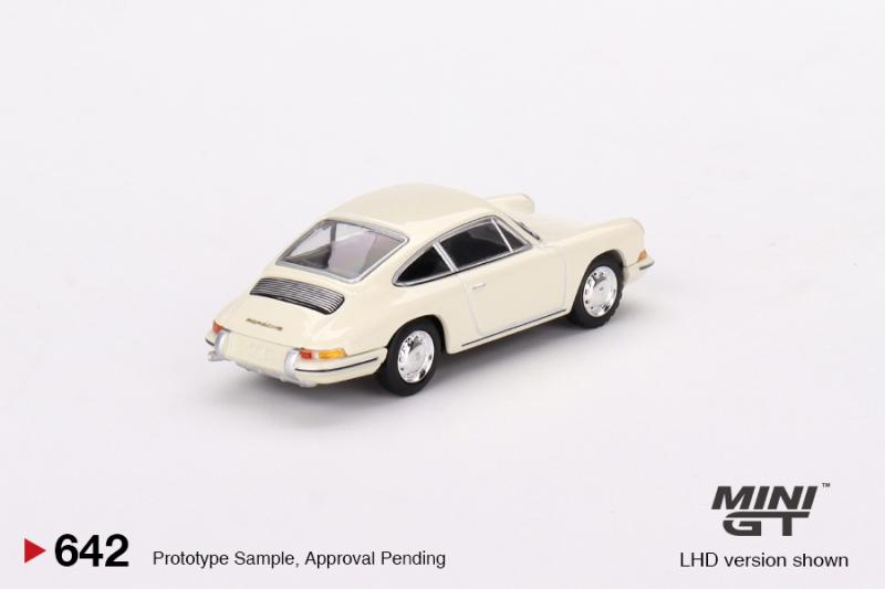 现货MINI GT 1:64保时捷901 Porsche超跑1963米色911合金汽车模型 - 图2