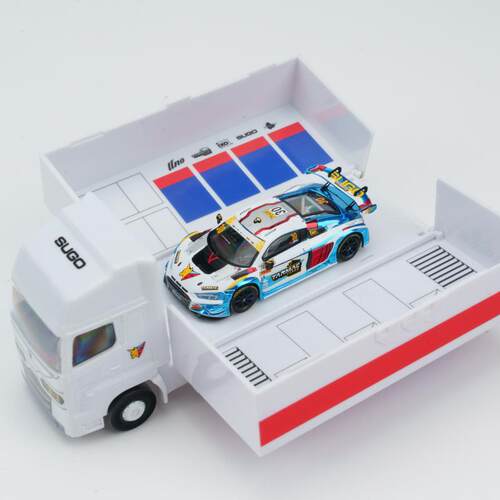 TW Tarmac 1:64奥迪R8 LMS GT3 EVO II库洛米10#30#澳门赛车模型 - 图3