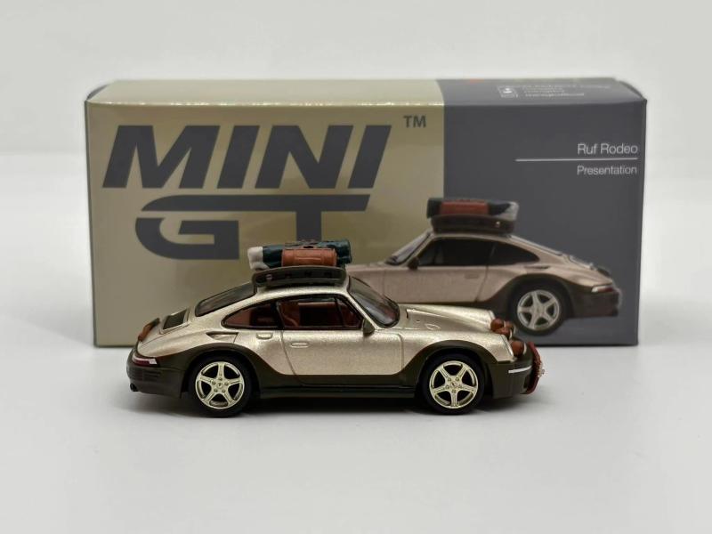 现货MINI GT 1:64保时捷Ruf Rodeo鲁夫Presentation汽车模型CTR-图1