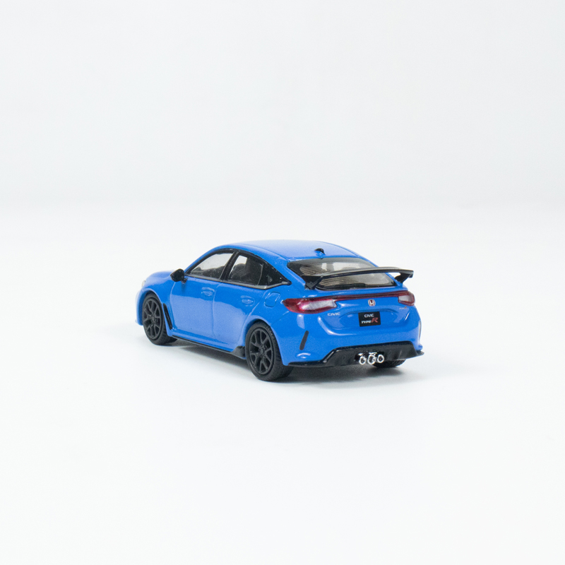 现货MINI GT 1:64本田思域Civic Type R 2023蓝色FL5合金汽车模型 - 图2