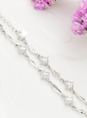 千寻海风925银手链女