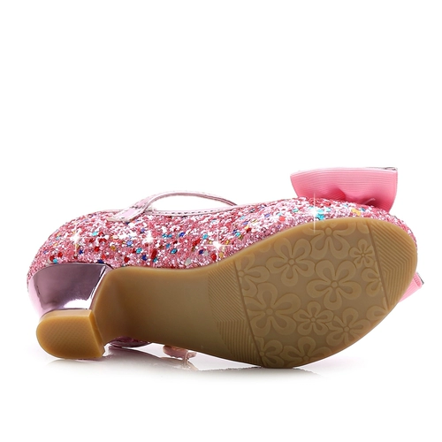 Мягкие туфли, высокая танцующая обувь для принцессы, мягкая подошва, для выступлений