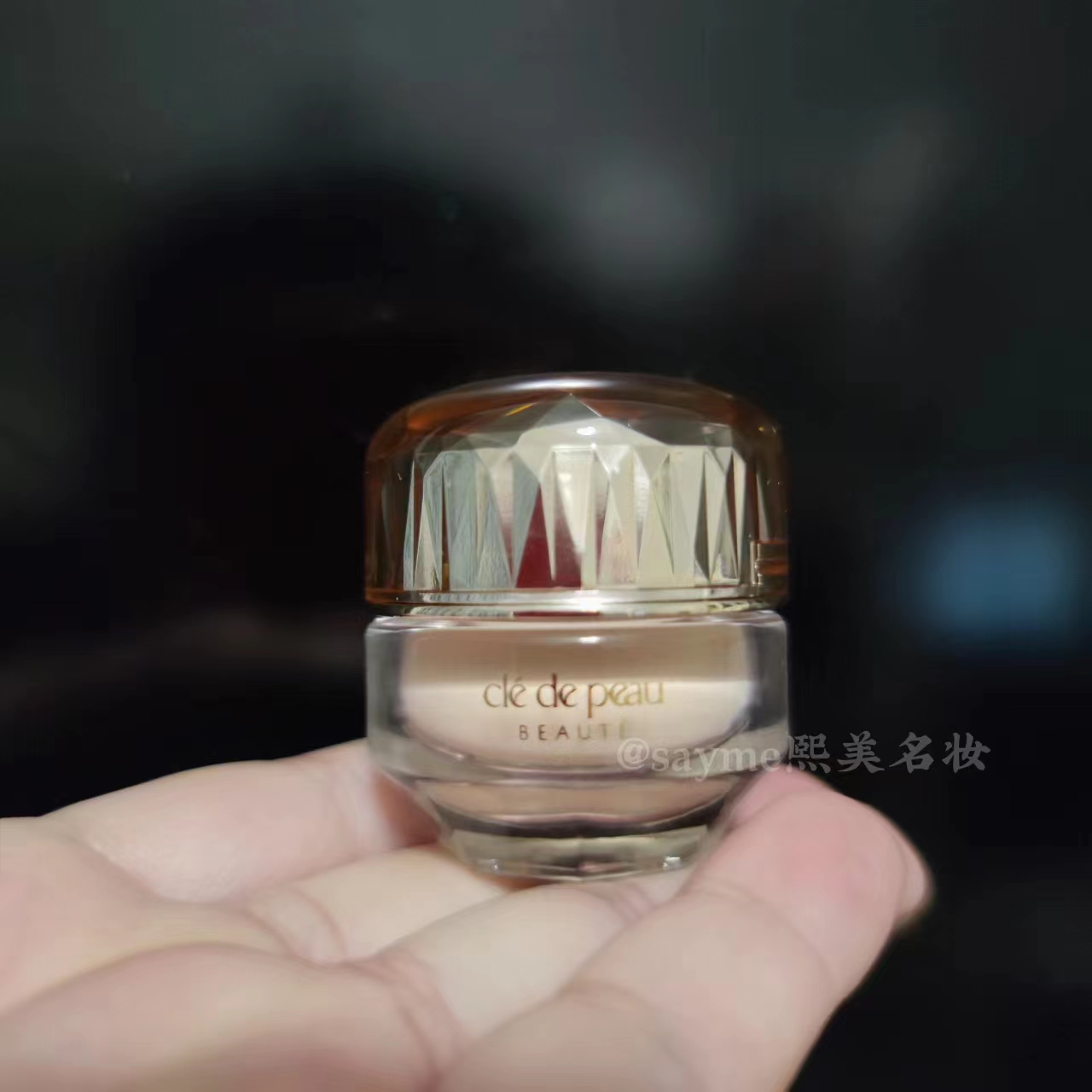 cpb晶钻粉霜小样3ml肌肤之钥晶致润耀粉霜O10色i10钻光粉底液养肤