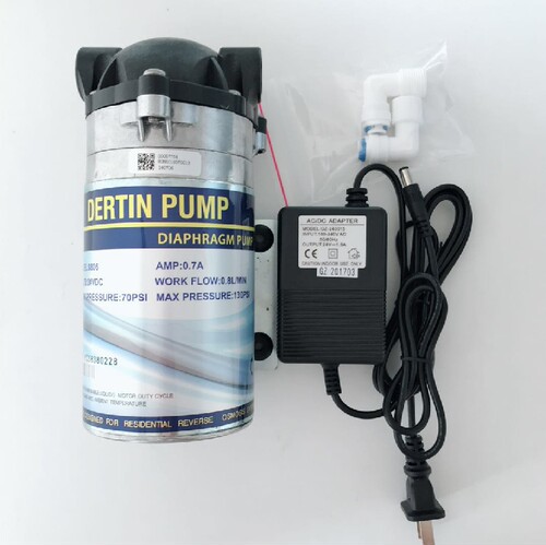 DERTIN PUMP 8806 DIAPHRAGM净水器24VDC水泵电机75G净水机 - 图0