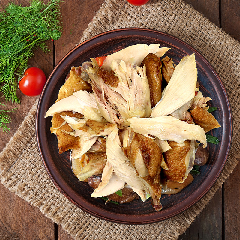 鸡肉即食德州乡盛扒鸡烧鸡五香鸡正宗特产吃的卤味熟食肉食真空,淘宝优惠券,粉丝福利购,淘宝优惠卷