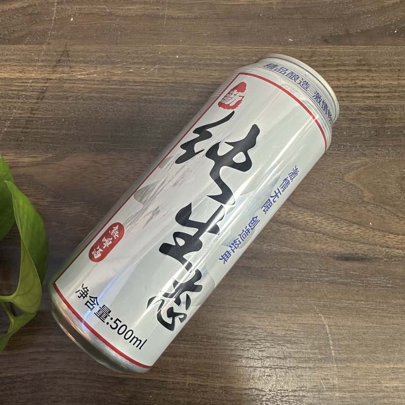 纯生态啤酒500ml*9罐啤酒纯生风味熟小麦王啤酒整箱特价包邮 - 图1