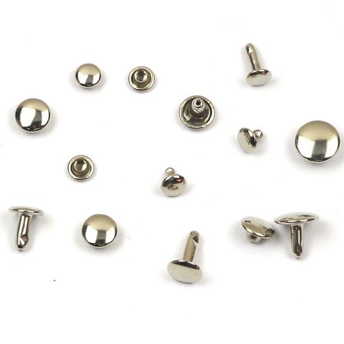 Серебряные двусторонние туфли, аксессуар для сумки, 6-10мм