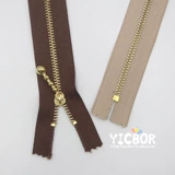 Золотая цепочка с молнией ручной работы, аксессуар для сумки, 3 размер, 25/30/40см