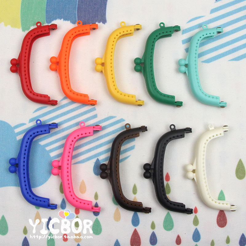 小红书彩色塑料糖果色口金 弧形零钱材料包包树脂配件diy衣心布儿,淘宝优惠券,粉丝福利购,淘宝优惠卷