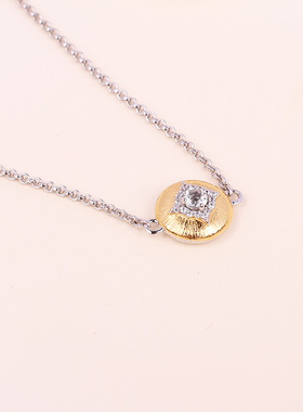 复古欧美布布风拉丝手链S925纯银