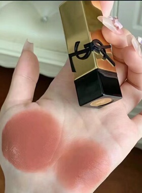 黑金浮雕方管NM口红裸缪斯易上色滋润提升气色
