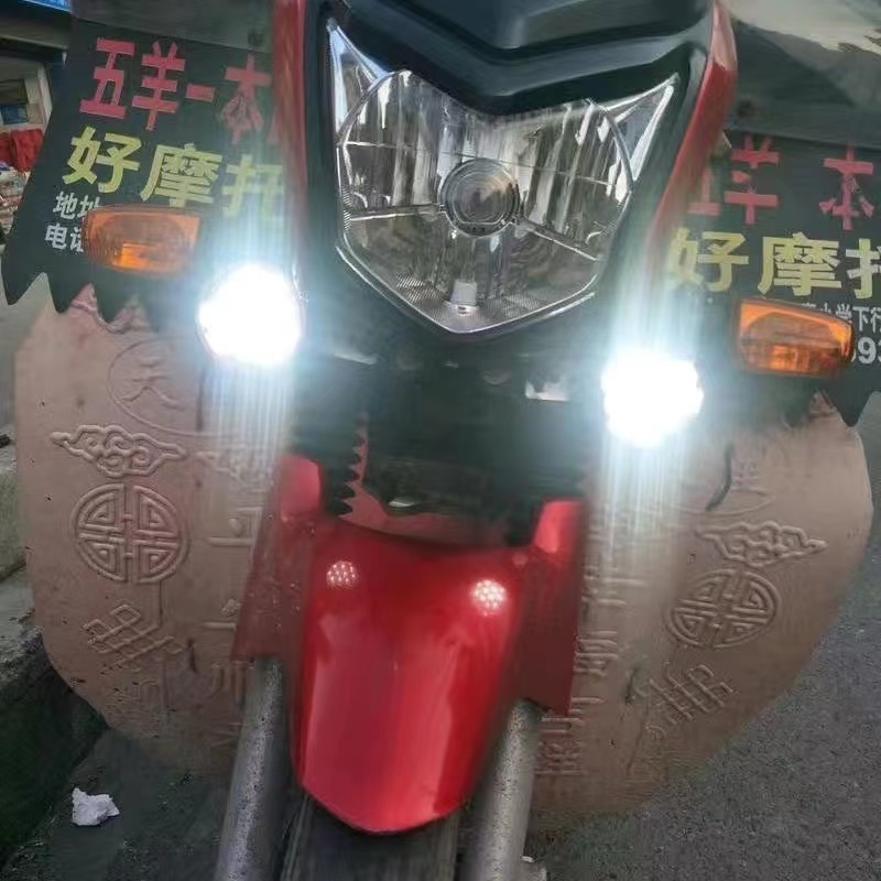 电动车灯led强光车灯摩托车灯超亮车灯led强光12V-85V通用免接线 - 图3