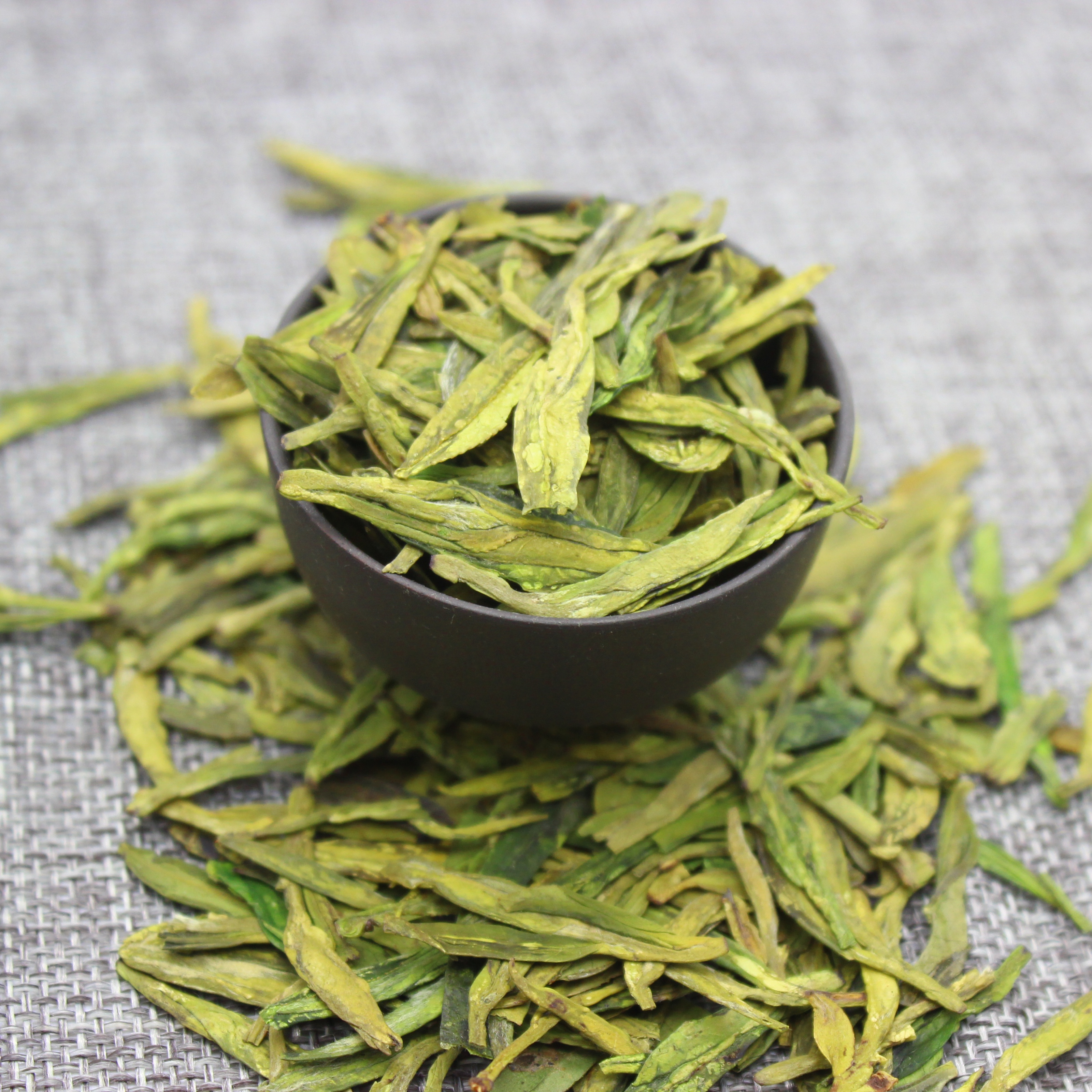 龙井2025年新茶 群体种茶叶春茶雨前龙井绿茶茶农直销500g 浓豆香 - 图0