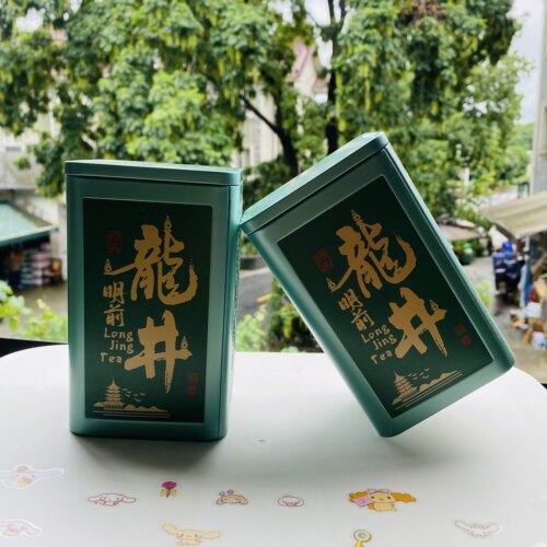现货2026年新茶杭州龙井茶叶明前特级绿茶春茶豆香龙井43号茶250g - 图3