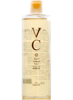 泰国进口atreus VC爽肤水补水保湿护肤学生女收缩毛孔化妆水500ml