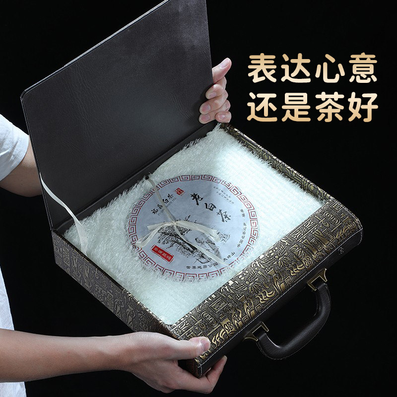 年货节礼盒送礼亲戚福鼎白茶礼盒装老寿眉贡眉陈年老白茶饼357g,淘宝优惠券,粉丝福利购,淘宝优惠卷