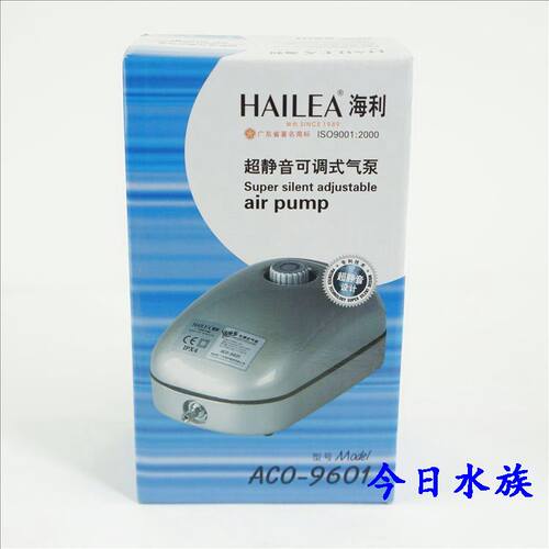 海利ACO-9601系列可调氧气泵5505增氧泵鱼缸6604增氧机养鱼加氧泵 - 图2