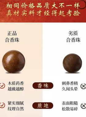天然合香珠手串佛珠古法工艺文玩男女同款散珠圆珠手持洛神玫瑰