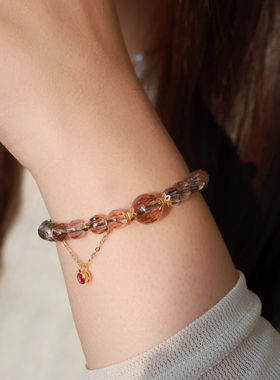 【玄晖】天然黑金超七手串旺事业