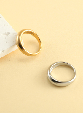 magicfish钛钢时尚百搭戒指