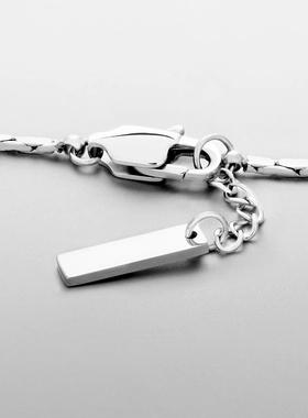 韩版钛钢电线链手链男士手链