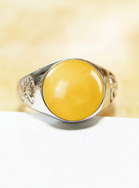 纯银圆形男女款镶嵌活口戒指空托