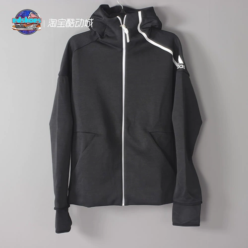 Adidas, куртка подходит для мужчин и женщин для отдыха с капюшоном