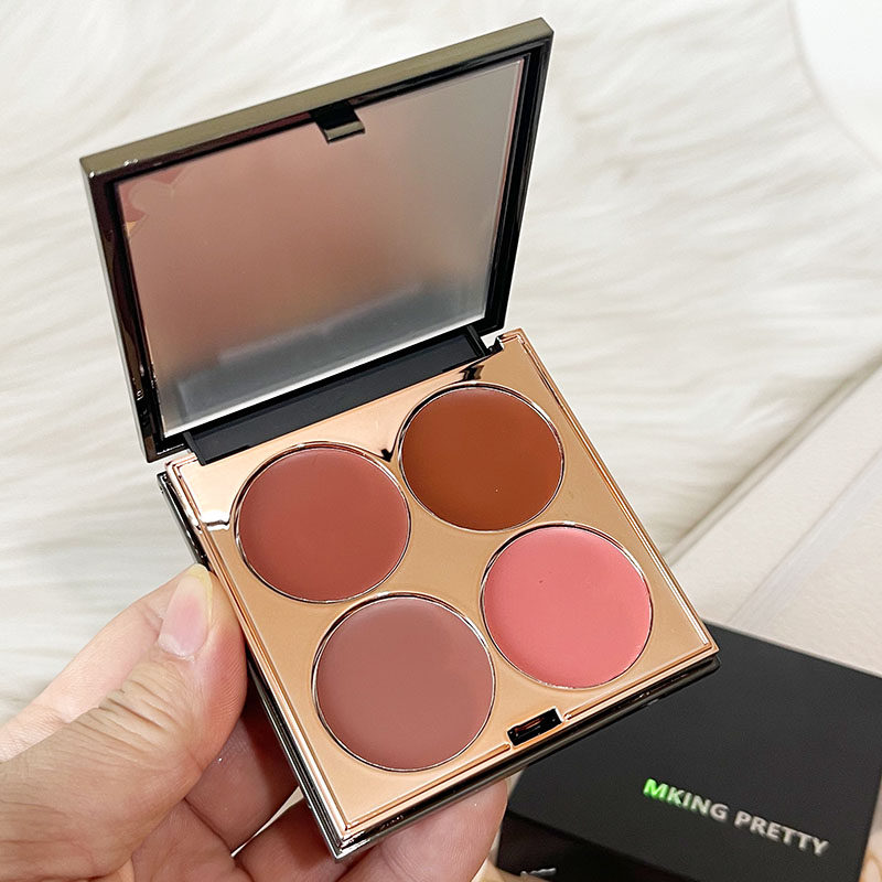 MKING PRETTY 多用膏#夏日晨曦腮红眼影口红高光综合盘哑光唇泥,淘宝优惠券,粉丝福利购,淘宝优惠卷