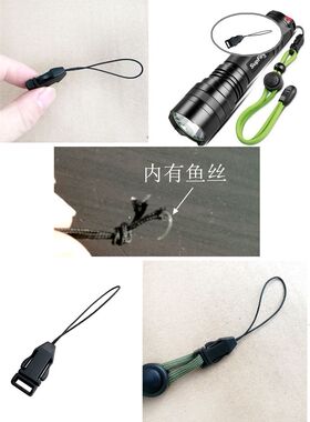 弹簧扣绳夹止滑调节扣绳扣