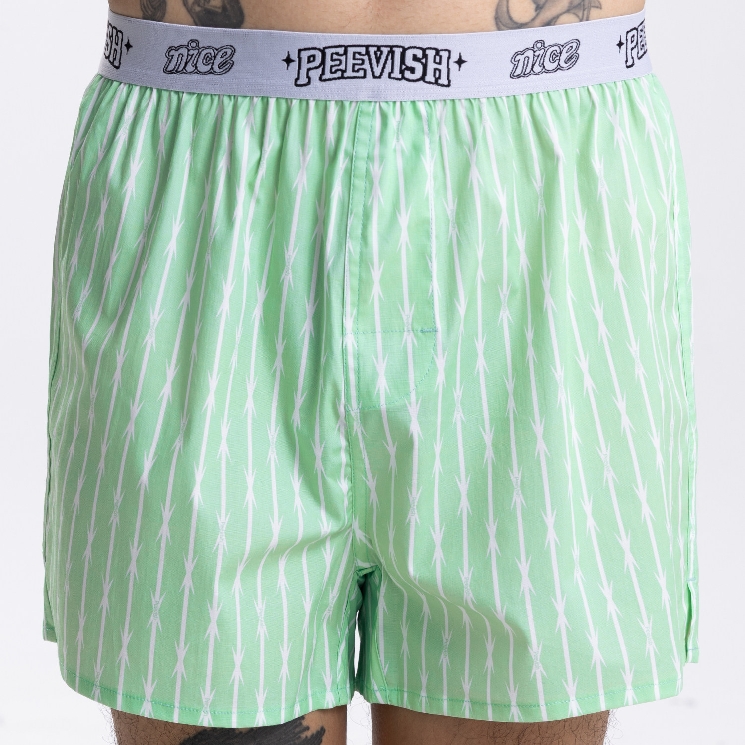 霹危斯PEEVISH纯棉阿罗裤宽松内裤男女居家短睡裤情侣孖烟通裤衩,淘宝优惠券,粉丝福利购,淘宝优惠卷