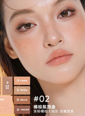 【清仓】judydoll橘朵眼影盘七色