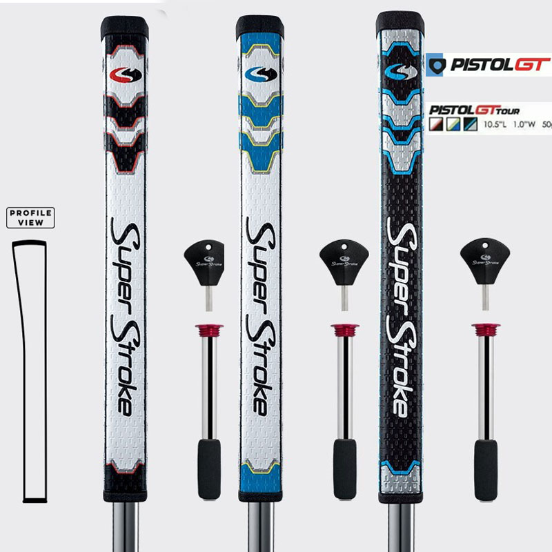 Super Stroke Pistol GT Tour正品握把可調節配重高爾夫配件