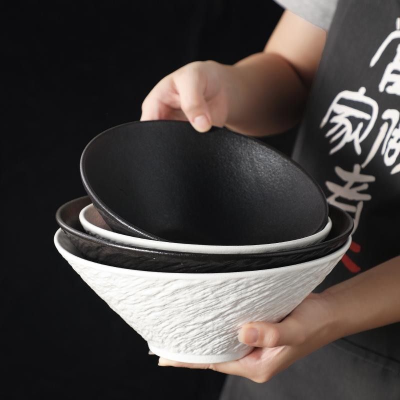 泡面碗陶瓷大容量高颜值大号宿舍汤碗复古家用斗笠碗特别漂亮的碗,淘宝优惠券,粉丝福利购,淘宝优惠卷