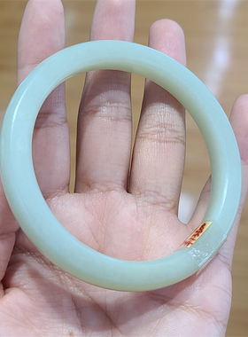 小石头和田玉手镯山料