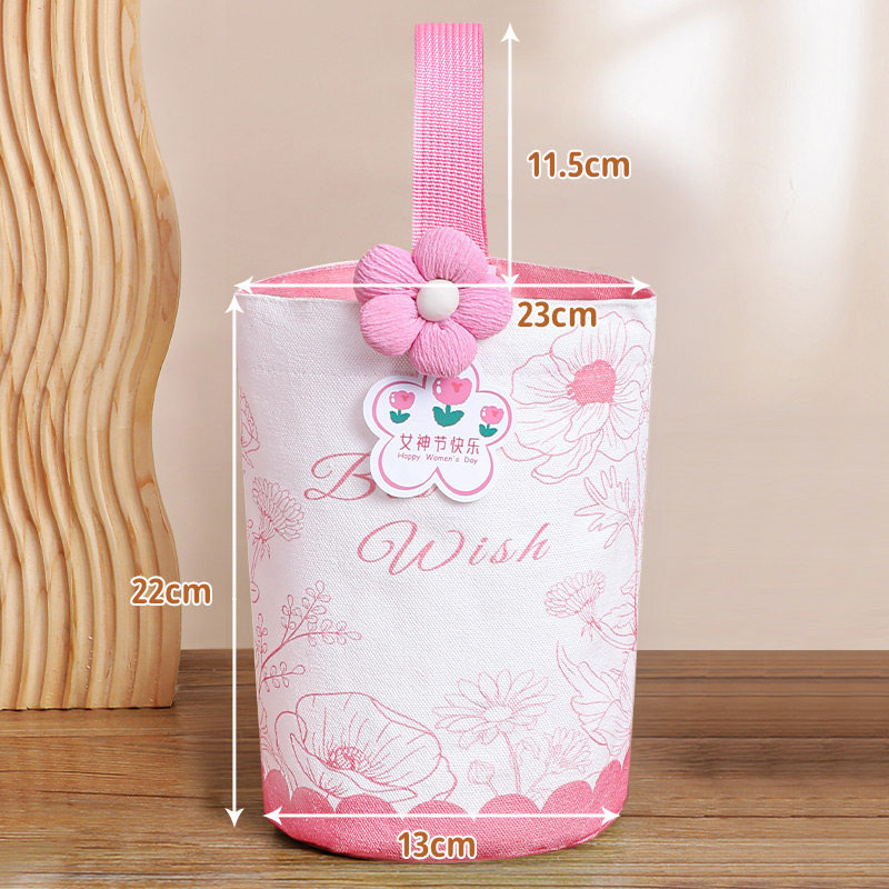 三八妇女节礼物帆布包伴手礼送老师实用女神38礼品手提包装袋定制