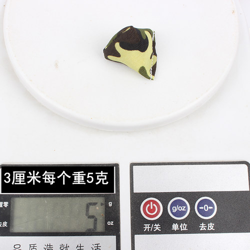 小号3cm儿童沙包 幼儿园三角包童年怀旧游戏小学生抓石子玩具包邮 - 图2