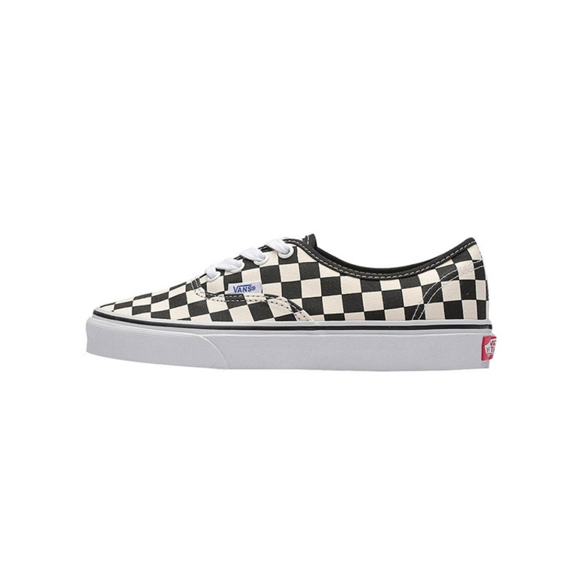 Vans Authentic黑白棋盘格经典男女帆布鞋情侣休闲鞋VN000W4NDI0 - 图3