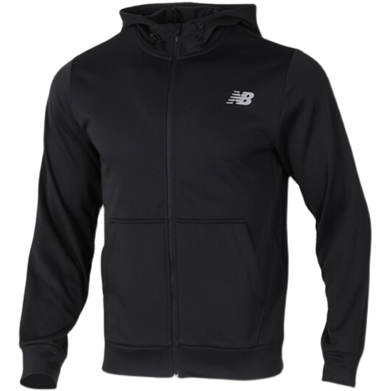 New Balance 新款男女同款运动休闲拉链卫衣外套AMJ81005-BK-REP - 图3