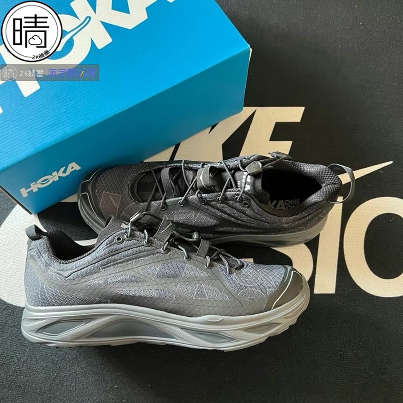 HOKA  U HUAKA ORIGINS 潮流低帮跑步鞋1134452-BBLC 1134452-WWH - 图0