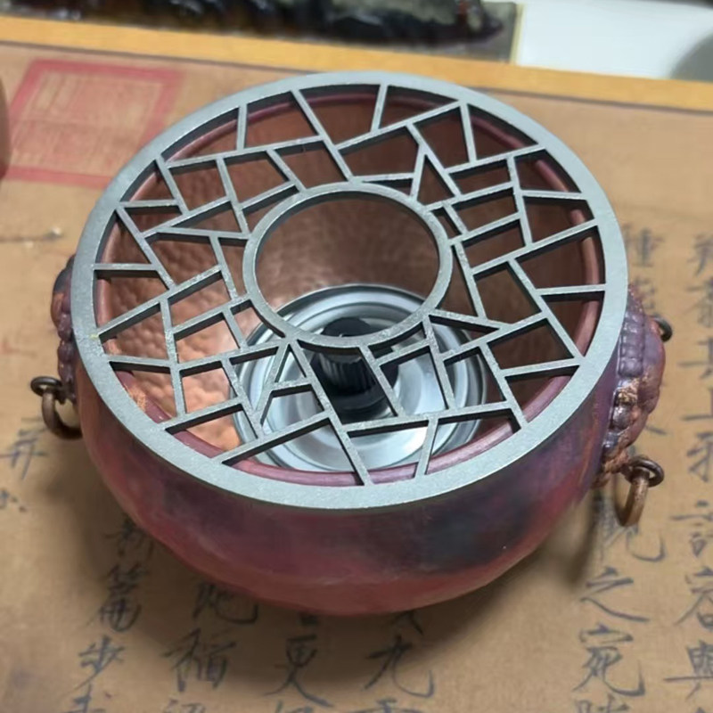 2025新款冬日围炉煮茶烤火炉套装家用室内篦子不锈钢小碳炉温茶座,淘宝优惠券,粉丝福利购,淘宝优惠卷