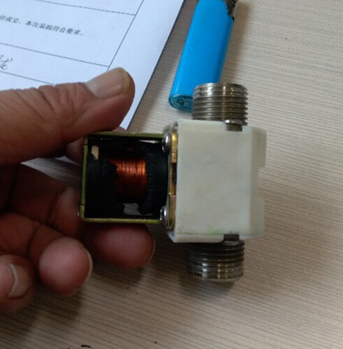 康乐达FCD.3-448A 饮水机配件 开水器进水阀DC12V 24V AC220V水阀 - 图2
