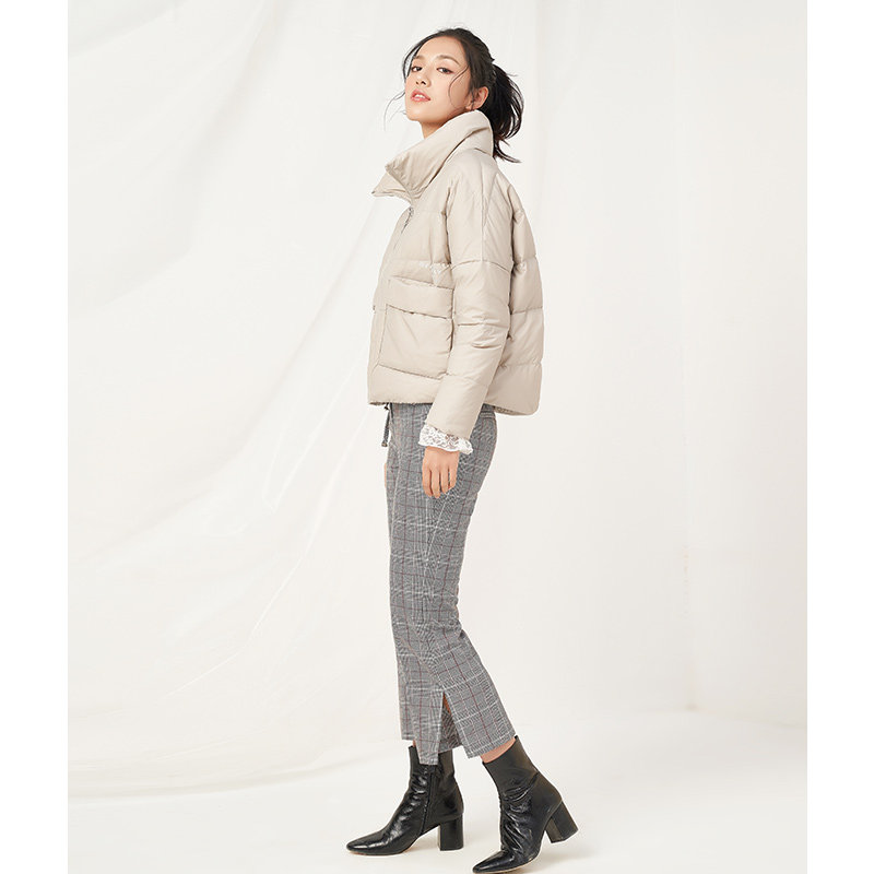 千仞岗秋冬新款短款面包服羽绒服 千仞岗服饰羽绒服