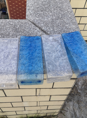 新款婚庆透明亚克力水波纹砖婚礼舞台装饰背景商场美陈道具摆件